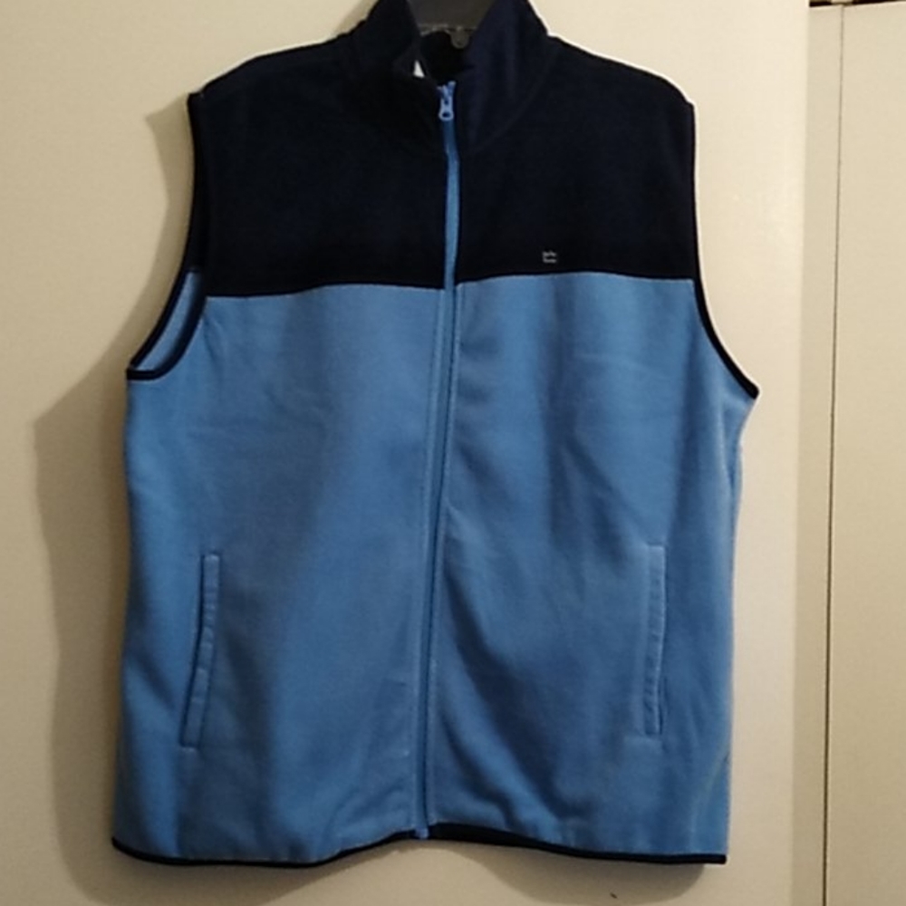 New men's Crown & Ivey fleece vest